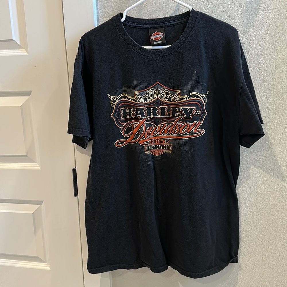 VGUC Harley Davidson Motorcycles Abilene, Texas Tee T-Shirt Short Sleeve Top